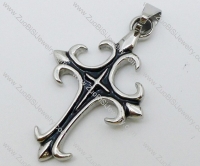 Stainless Steel Cross Pendant -JP050458
