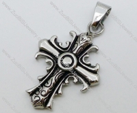 Stainless Steel Cross Pendant -JP050459