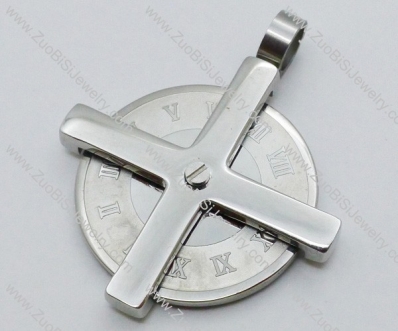 Stainless Steel Cross Pendant -JP050470