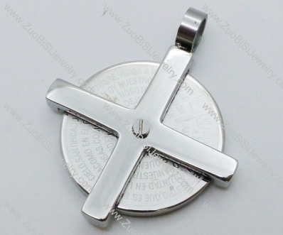 Stainless Steel Cross Pendant -JP050471