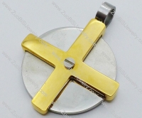 Stainless Steel Cross Pendant -JP050472