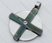 Stainless Steel Cross Pendant -JP050474