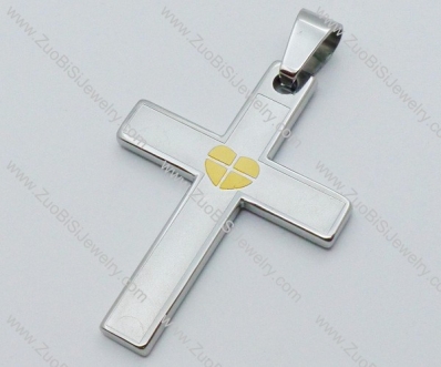Stainless Steel Cross Pendant -JP050475