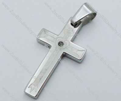 Stainless Steel Cross Pendant -JP050477