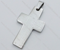Stainless Steel Cross Pendant -JP050478