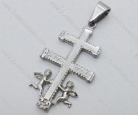 Stainless Steel Cross Pendant -JP050483