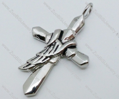 Stainless Steel Cross Pendant -JP050484