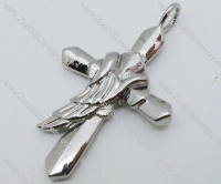 Stainless Steel Cross Pendant -JP050485