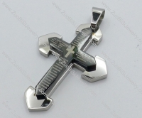 Stainless Steel Cross Pendant -JP050486
