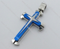 Stainless Steel Cross Pendant -JP050489