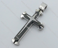 Stainless Steel Cross Pendant -JP050490