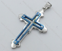 Stainless Steel Cross Pendant -JP050501