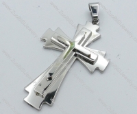 Stainless Steel Cross Pendant -JP050508