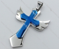 Stainless Steel Cross Pendant -JP050510