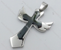 Stainless Steel Cross Pendant -JP050513