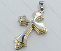 Stainless Steel Cross Pendant -JP050528