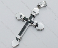 Stainless Steel Cross Pendant -JP050545