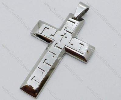 Stainless Steel Cross Pendant -JP050552
