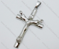 Stainless Steel Cross Pendant -JP050557