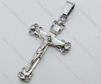 Stainless Steel Cross Pendant -JP050558