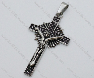 Stainless Steel Cross Pendant -JP050567