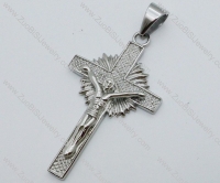 Stainless Steel Cross Pendant -JP050568