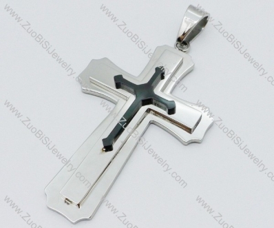 Stainless Steel Cross Pendant -JP050581