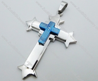 Stainless Steel Cross Pendant -JP050591