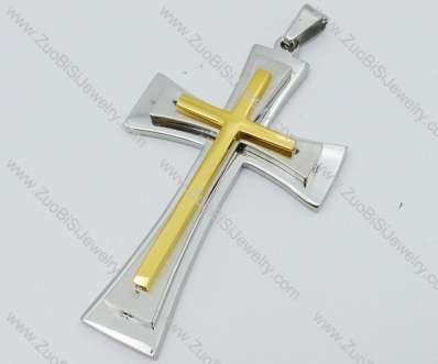 Stainless Steel Cross Pendant -JP050595