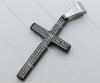 Stainless Steel Cross Pendant -JP050609