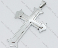 Stainless Steel Cross Pendant -JP050612