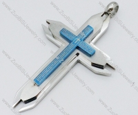 Stainless Steel Cross Pendant -JP050615