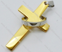 Stainless Steel Cross Pendant -JP050618