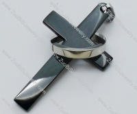 Stainless Steel Cross Pendant -JP050621