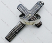 Stainless Steel Cross Pendant -JP050623
