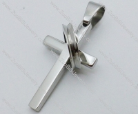 Stainless Steel Cross Pendant -JP050624