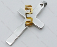 Stainless Steel Cross Pendant -JP050630