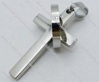 Stainless Steel Cross Pendant -JP050632