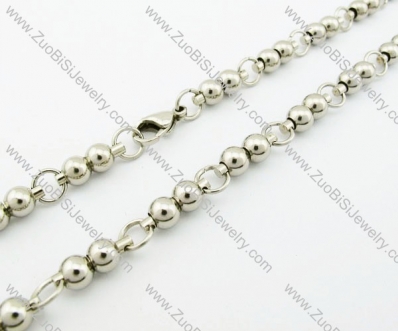 Stainless Steel necklace -JN100011