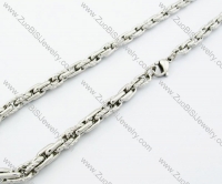 Stainless Steel necklace -JN100012