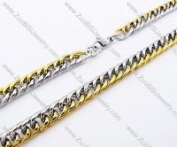 Stainless Steel necklace -JN100020