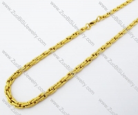 Stainless Steel necklace -JN100046