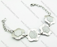 Stainless Steel Flower Bracelet -JB140040