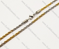 Stainless Steel Necklace -JN140017