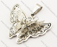 Stainless Steel Butterfly Pendant -JP140051