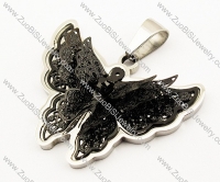 Stainless Steel Butterfly Pendant -JP140054