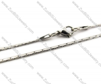 Stainless Steel Necklace -JN150021