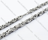 Byzantine Necklace in 9mm Wide -JN150116
