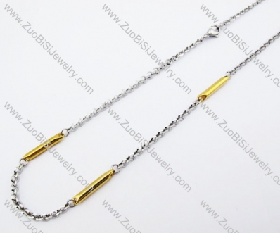 Stainless Steel Necklace -JN150163