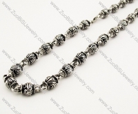 Biker Stainless Steel Necklace -JN170007